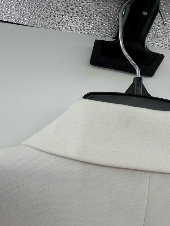 L'AGENCE Kenzie Double Breasted Blazer - White - 12 - New with tags - Picture 9 of 12